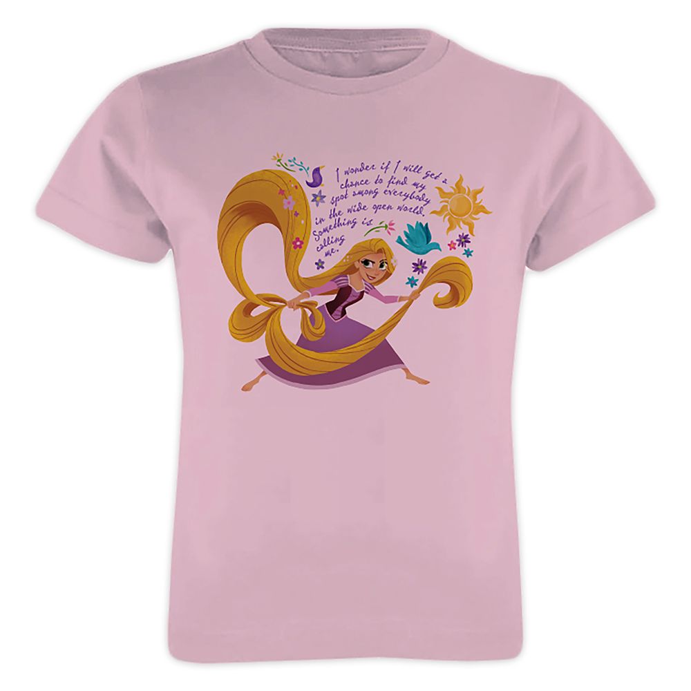 Rapunzel Tee for Girls – Customizable