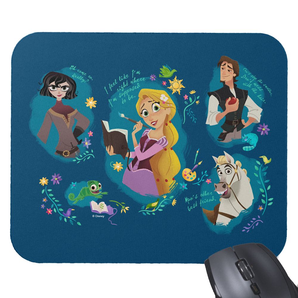 Tangled Mouse Pad  Customizable Official shopDisney