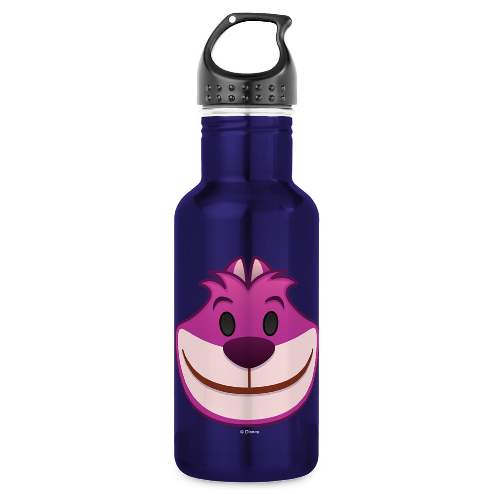 Cheshire Cat Emoji Water Bottle  Customizable Official shopDisney