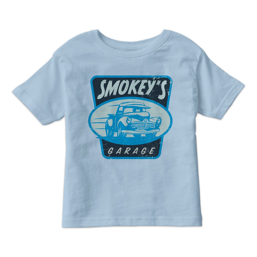 Smokeys Garage Tee for Kids  Cars 3  Customizable Official shopDisney