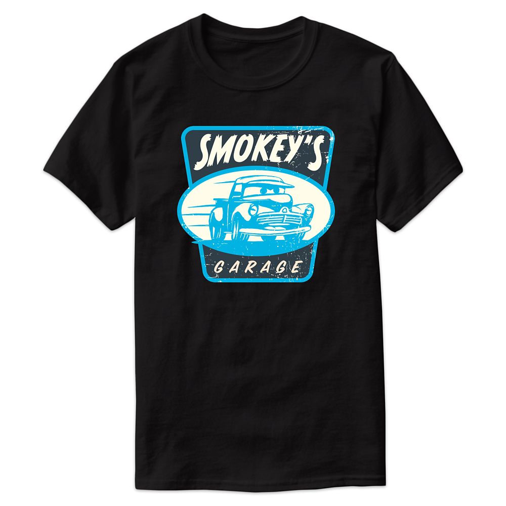 Smokeys Garage Tee for Men  Cars 3  Customizable Official shopDisney