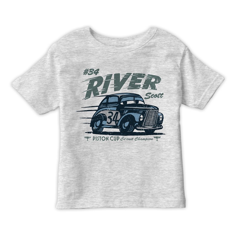 River Scott Tee for Kids – Cars 3 – Customizable