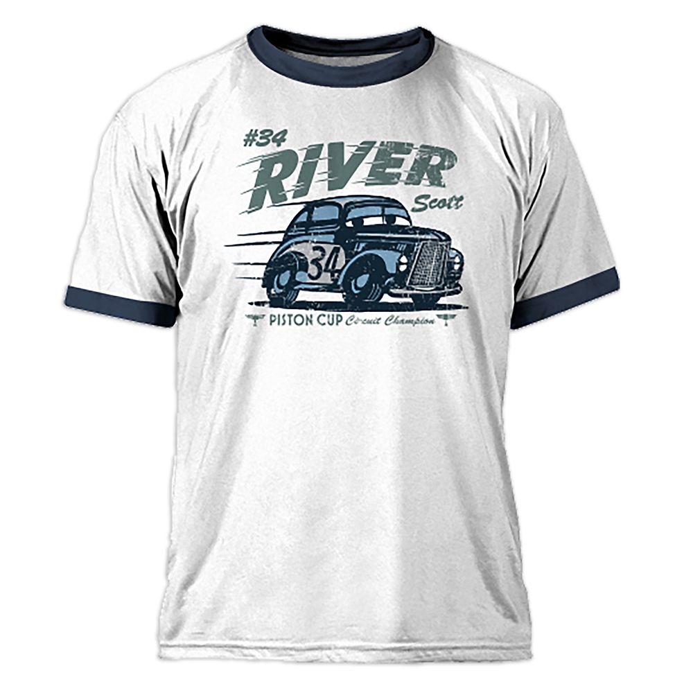 River Scott Ringer Tee for Men – Cars 3 – Customizable