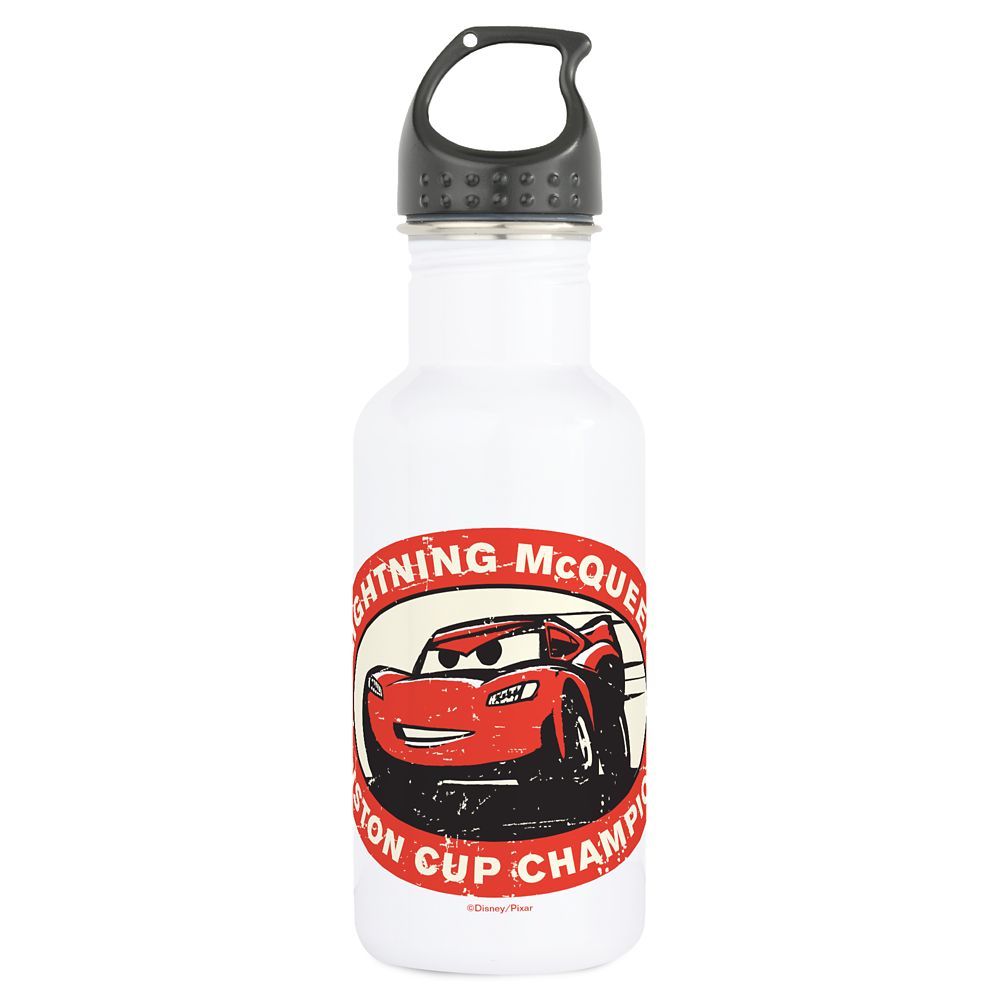 Lightning McQueen Water Bottle - Cars 3 - Customizable