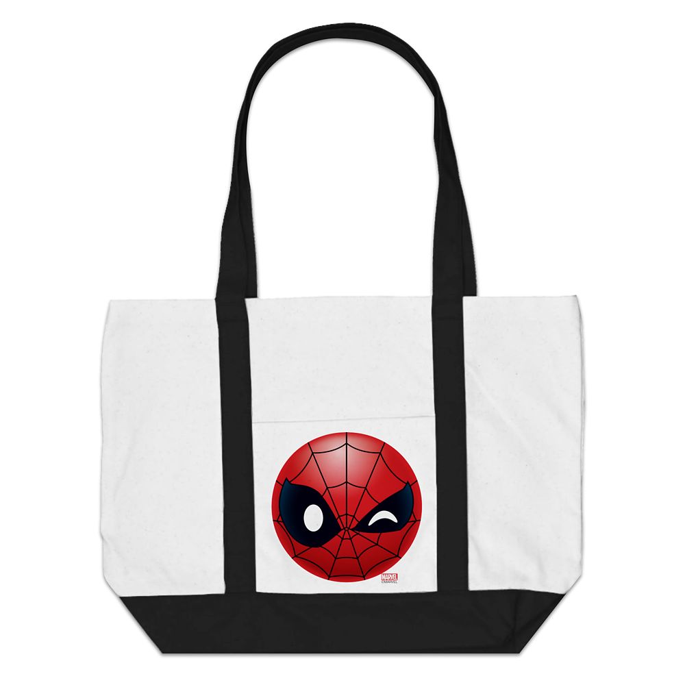 Spider-Man Winking Emoji Tote Bag  Customizable Official shopDisney