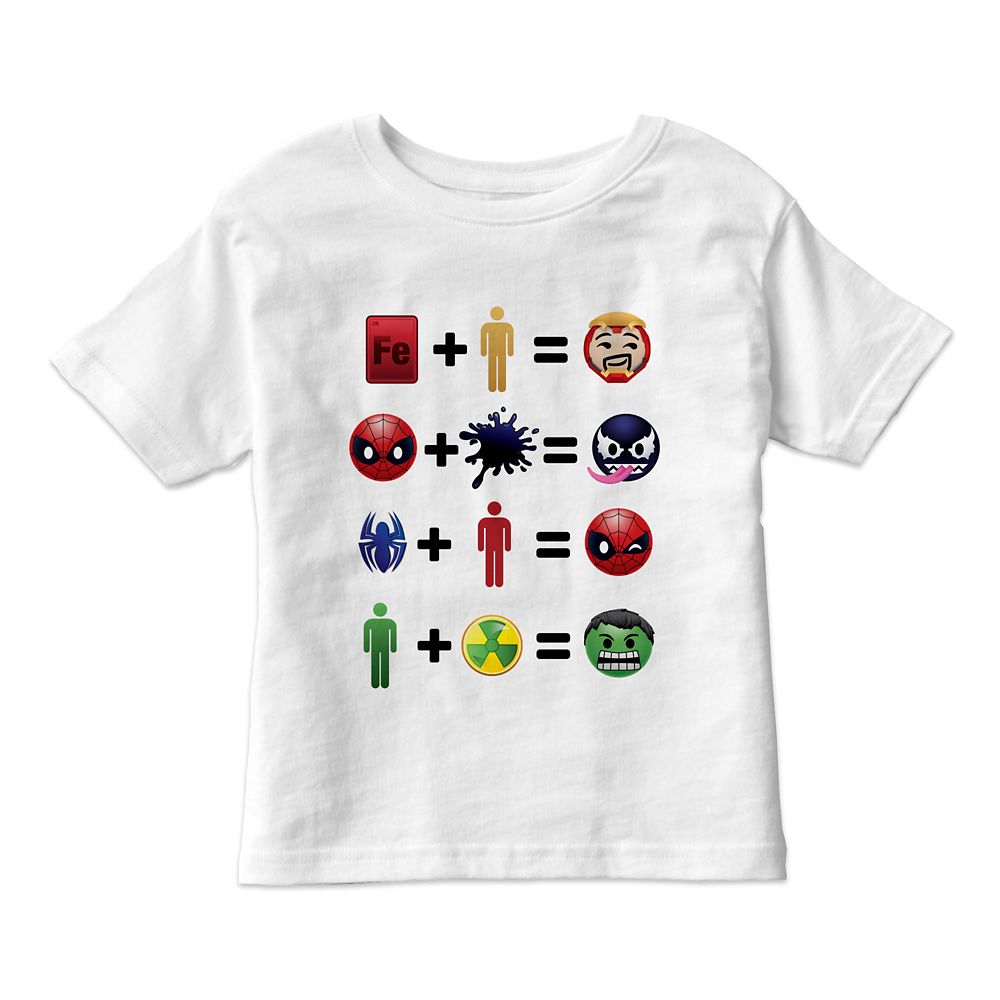 Marvel Emoji Equation Tee for Kids  Customizable Official shopDisney