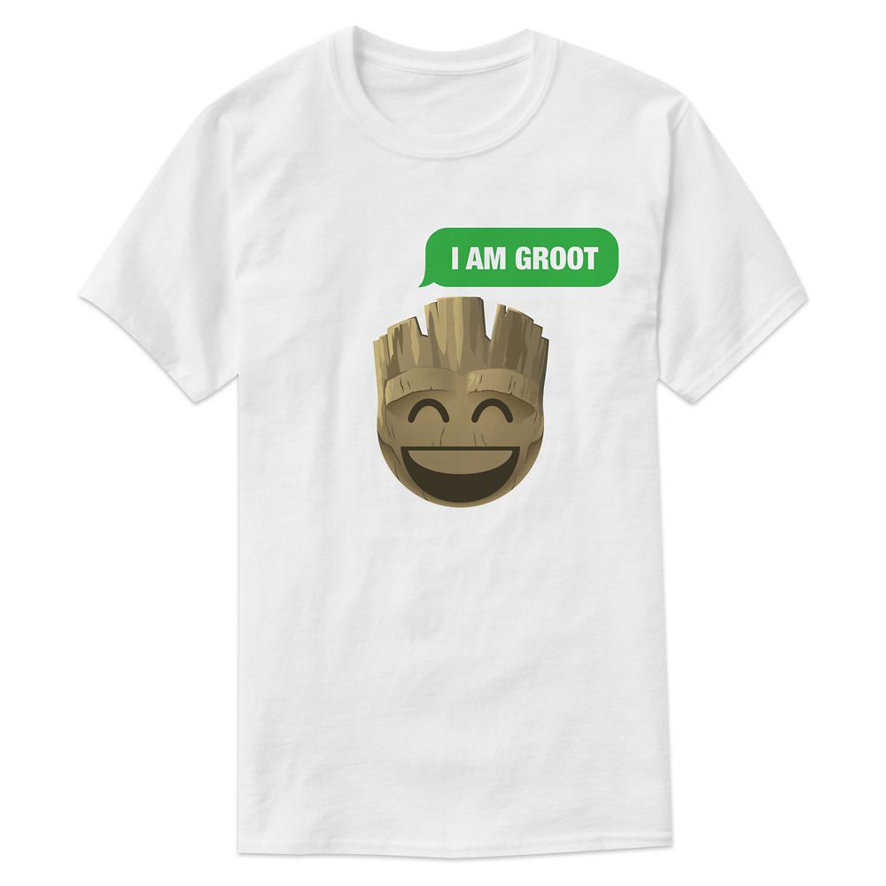 I Am Groot Text Emoji Tee for Men  Customizable Official shopDisney