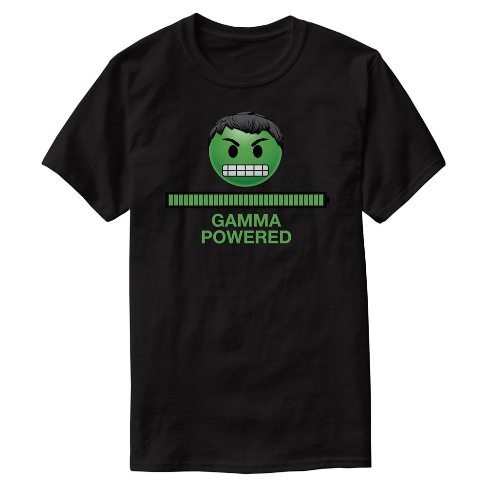 Hulk Gamma Powered Emoji Tee for Men  Customizable Official shopDisney