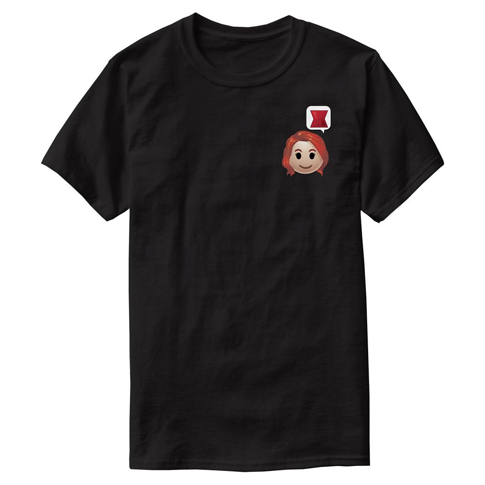 Black Widow Emoji Tee for Men  Customizable Official shopDisney