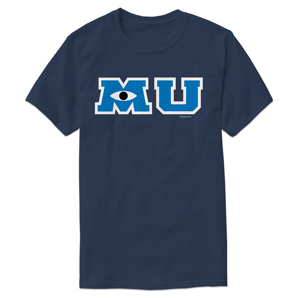 Monsters University Logo Tee for Men  Customizable Official shopDisney