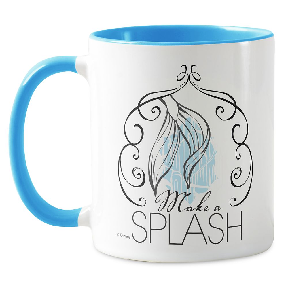 Ariel ''Make a Splash'' Combo Coffee Mug Customizable Official shopDisney