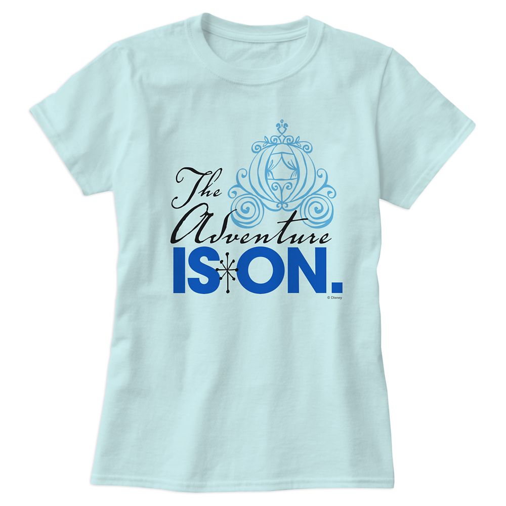 Cinderella The Adventure is On Tee for Women  Customizable Official shopDisney