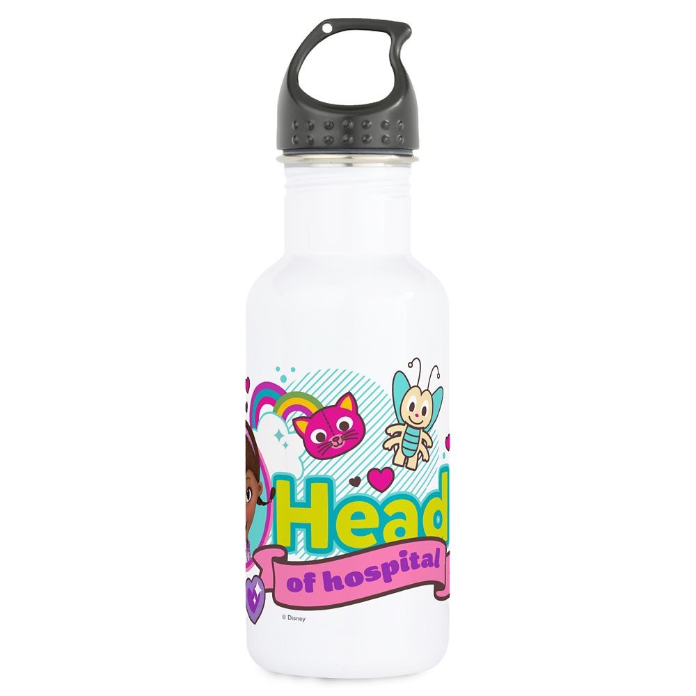 Doc McStuffins Water Bottle  Customizable Official shopDisney