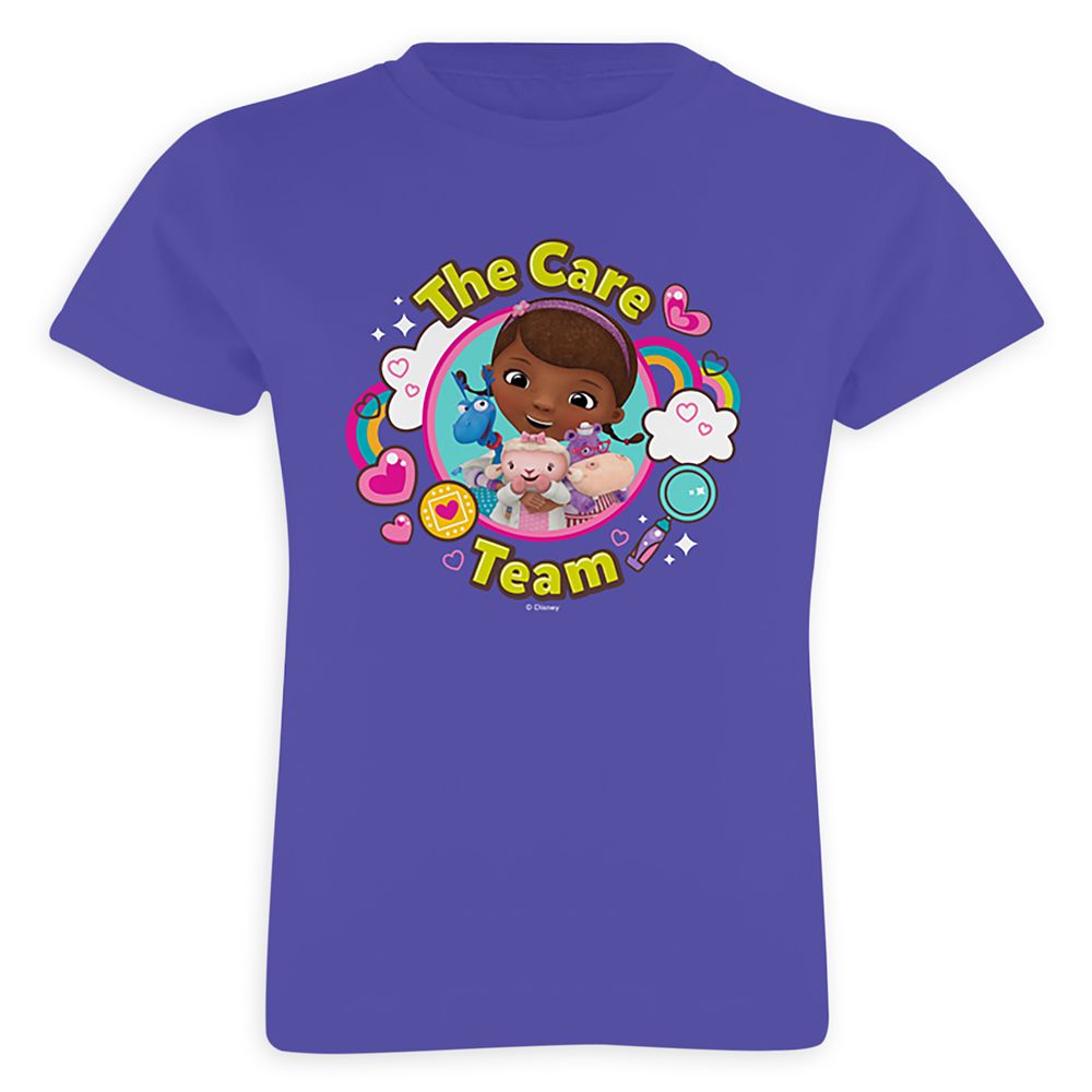 Doc McStuffins Tee for Girls  Care Team  Customizable Official shopDisney