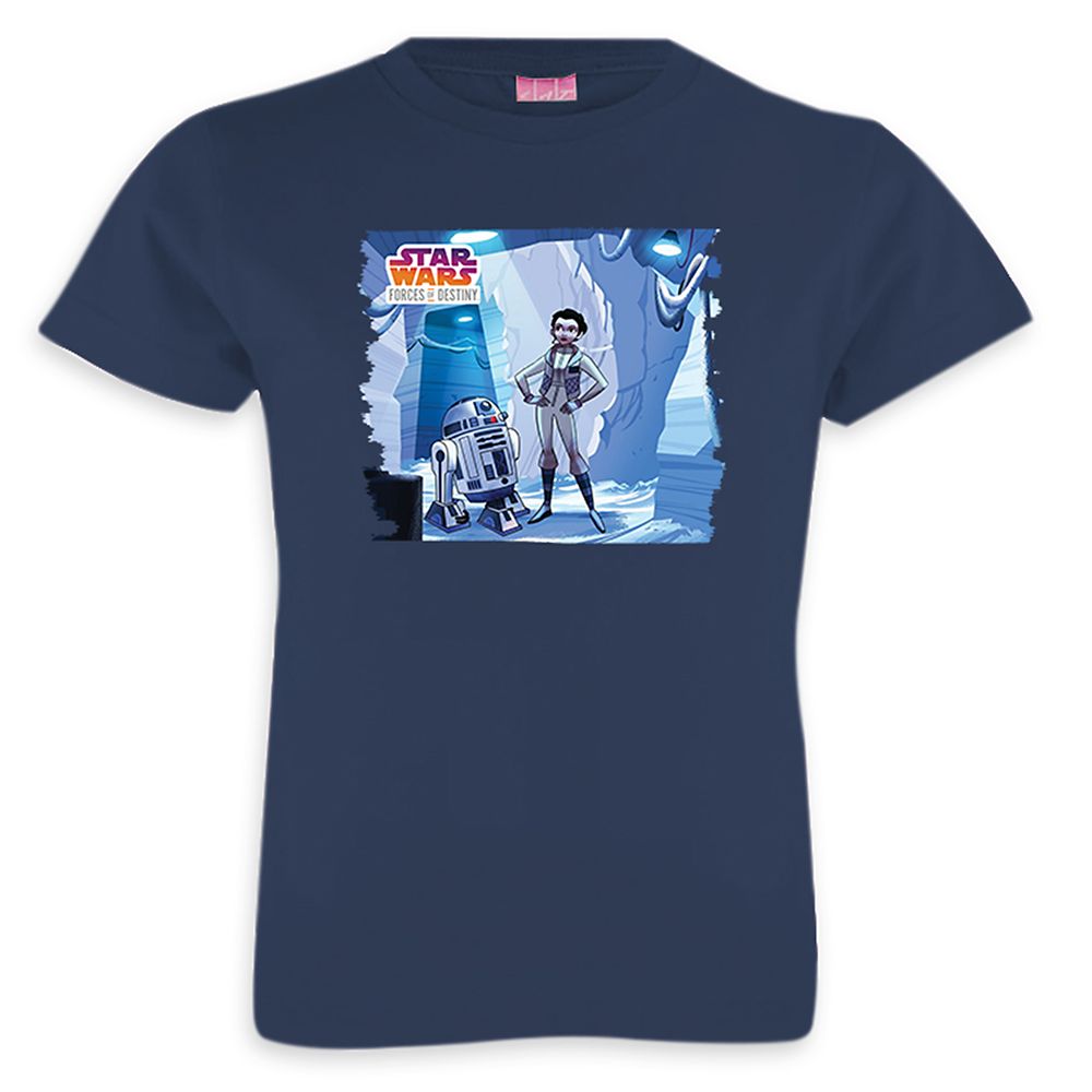 Star Wars: Forces of Destiny Leia and R2-D2 Tee for Girls  Customizable Official shopDisney