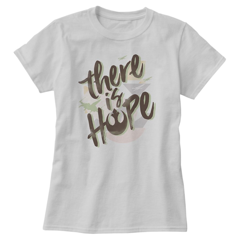 Star Wars There is Hope Tee for Women  Customizable Official shopDisney