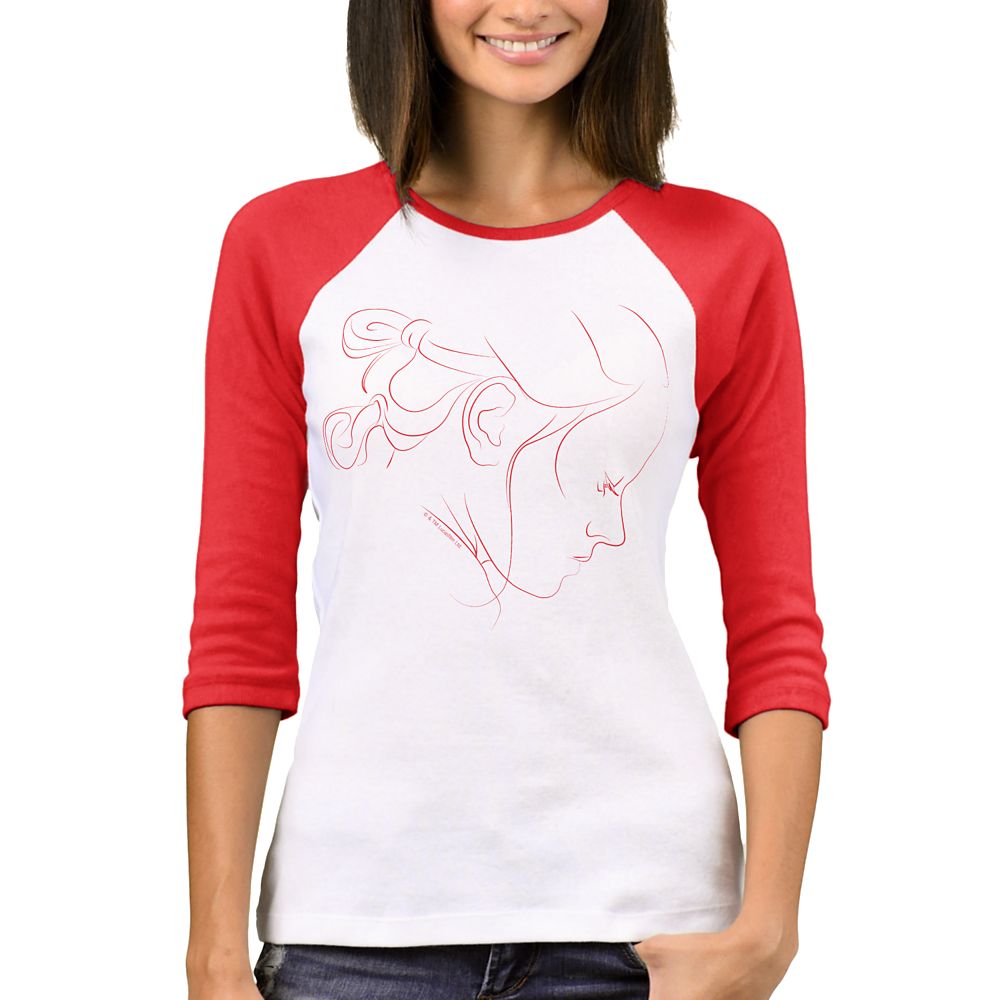 Star Wars: The Last Jedi Rey Art Line Raglan T-Shirt for Women  Customizable Official shopDisney