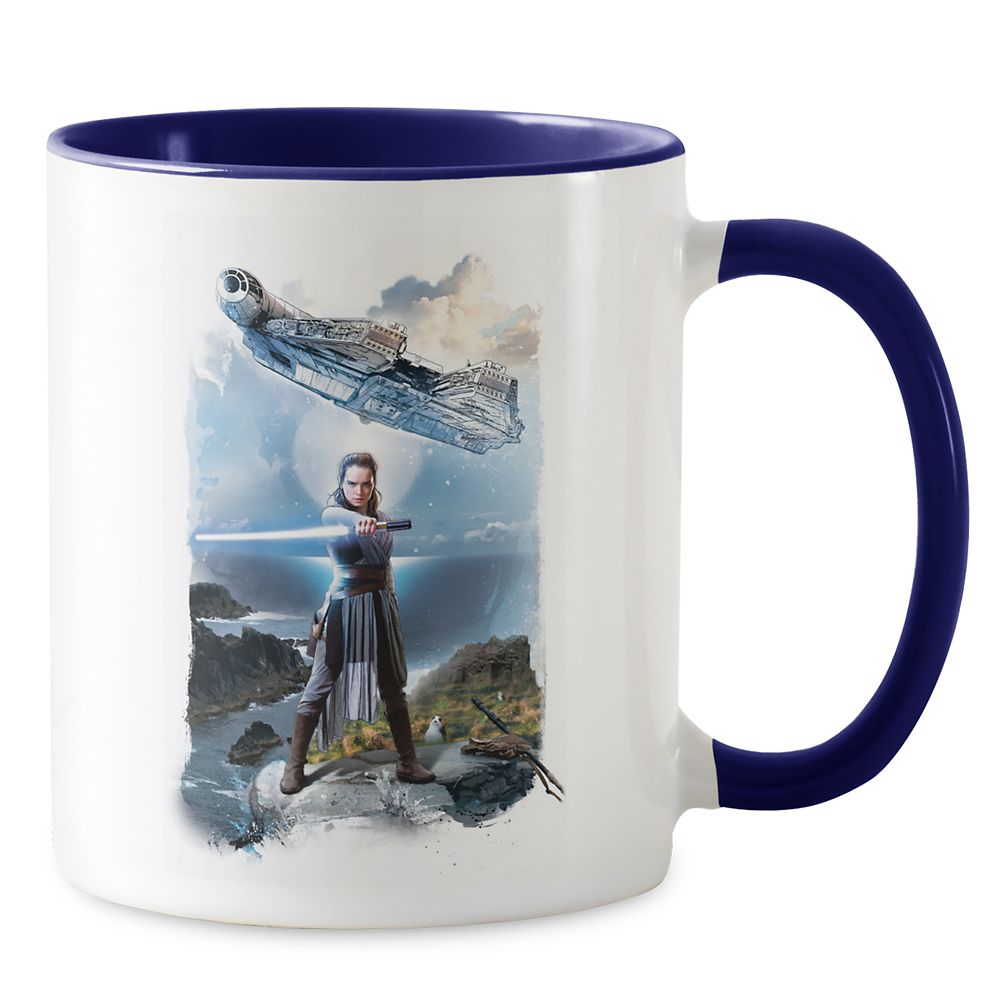 Star Wars: The Last Jedi Rey & Millenium Falcon Mug  Customizable Official shopDisney