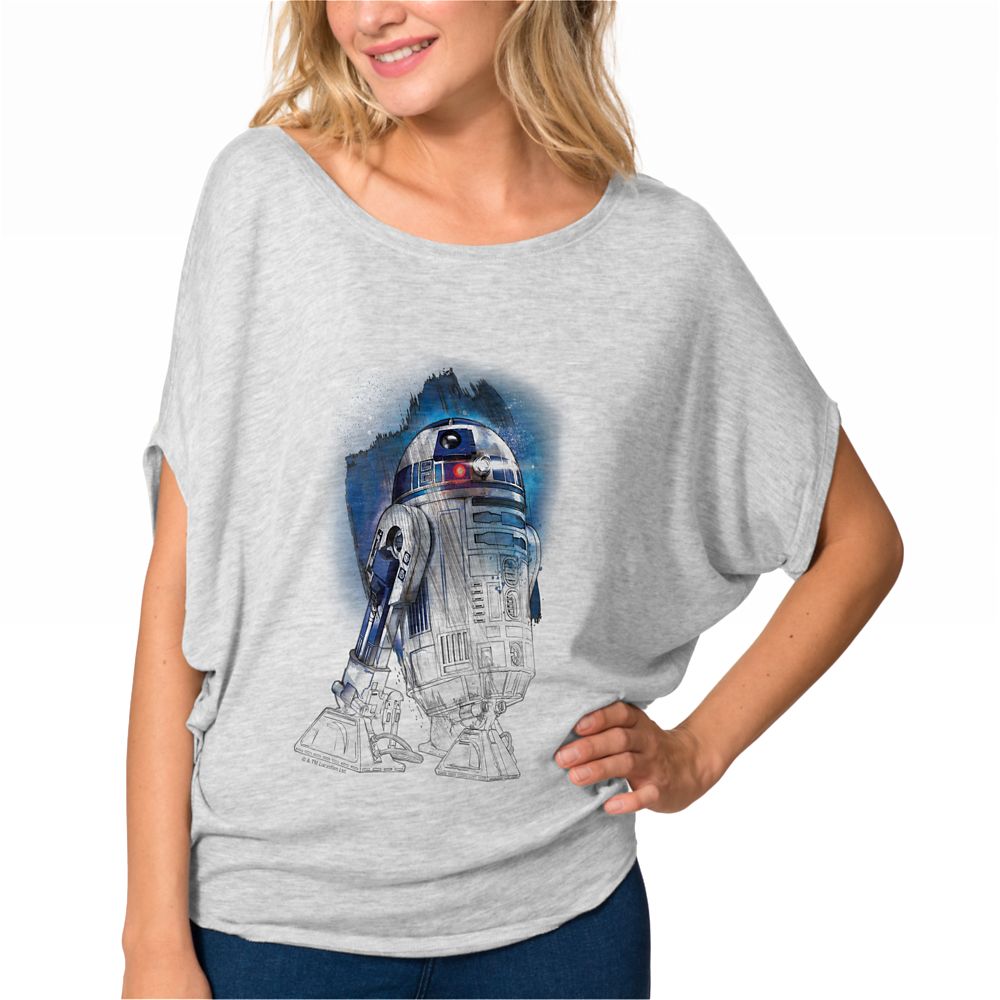 Star Wars: The Last Jedi R2-D2 Circle Top for Women  Customizable Official shopDisney