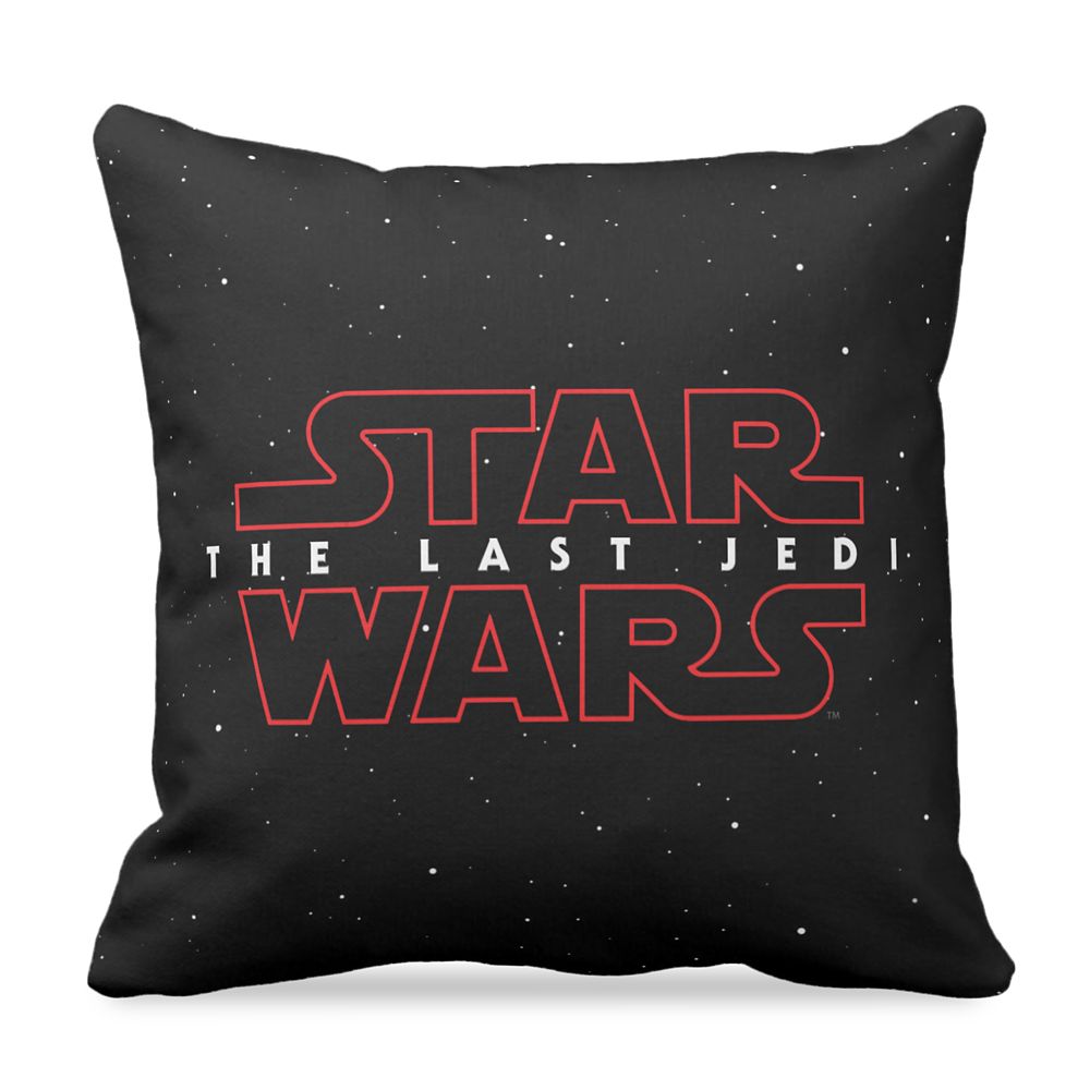 Star Wars: The Last Jedi Logo Pillow  Customizable Official shopDisney