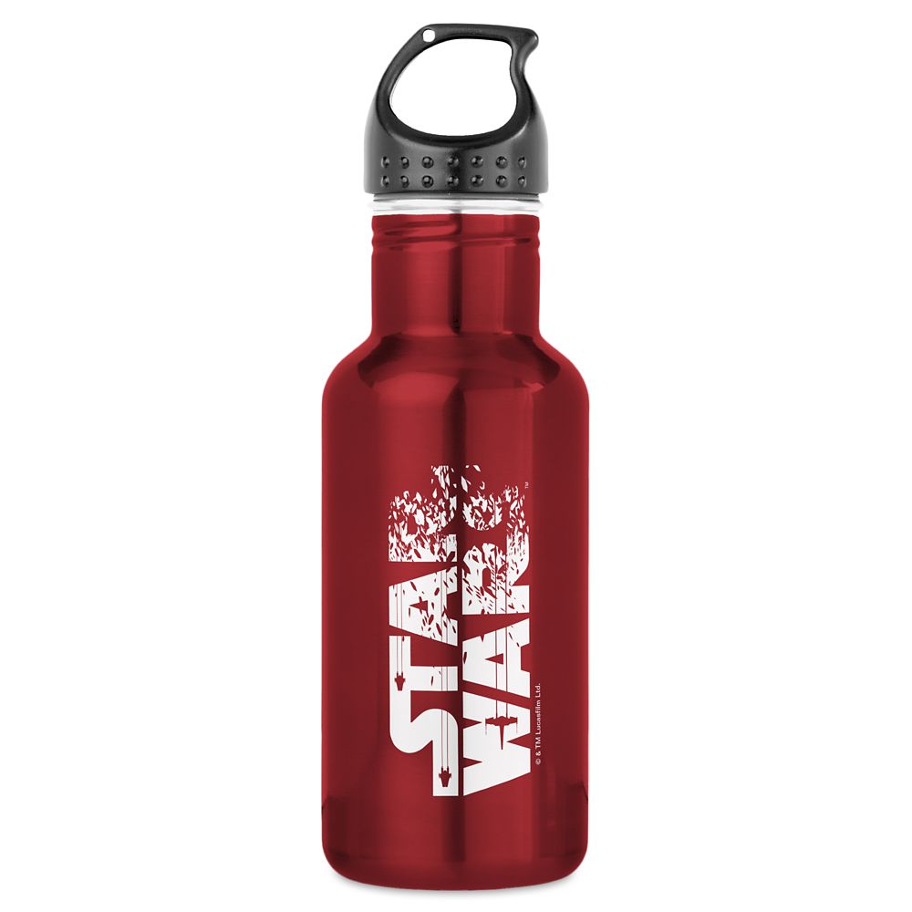 Star Wars: The Last Jedi Logo Water Bottle  Customizable Official shopDisney