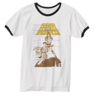 Star Wars Luke Skywalker & Princess Leia Ringer T-Shirt for Men – Customizable