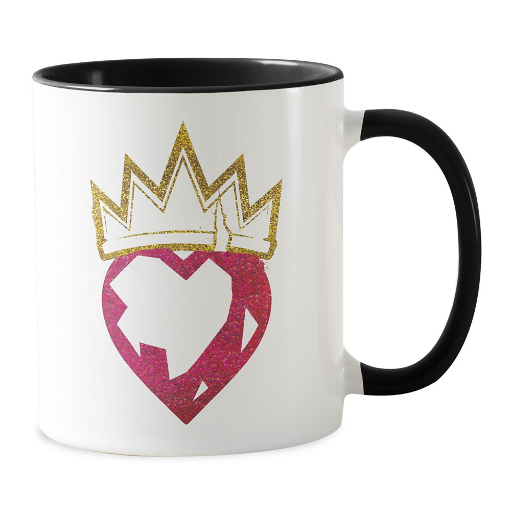 Descendants 2 Heart and Crown Coffee Mug  Customziable Official shopDisney