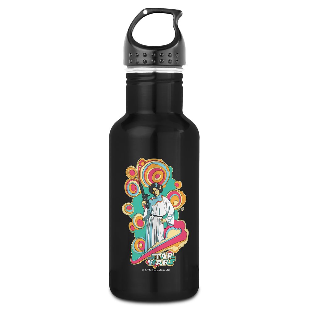 Princess Leia Pop 70s Water Bottle  Star Wars  Customizable Official shopDisney