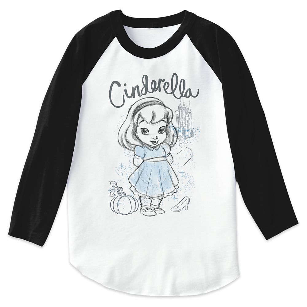 Cinderella Disney Animators' Collection Raglan T-Shirt for Kids &ndash; Customizable
