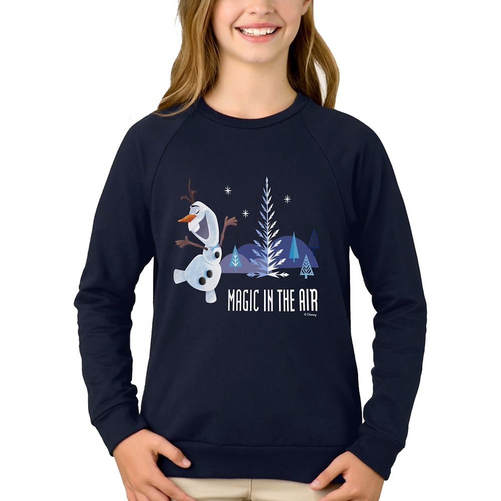 Olafs Frozen Adventure Raglan Sweatshirt for Kids  Customizable Official shopDisney