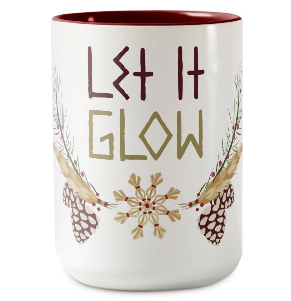 Olaf's Frozen Adventure Let It Glow Coffee Mug  Customizable Official shopDisney. One of the best Disney Christmas mugs.