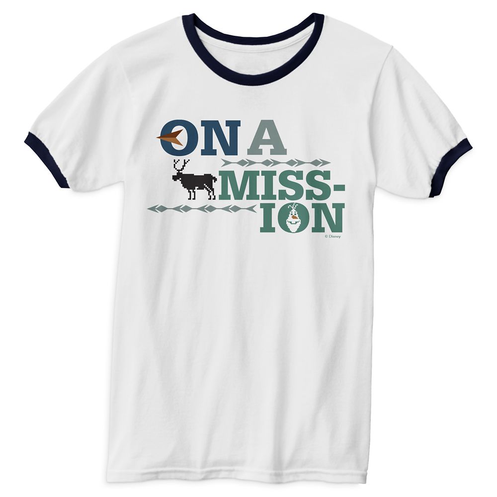 Olafs Frozen Adventure Ringer T-Shirt for Men  Customizable Official shopDisney