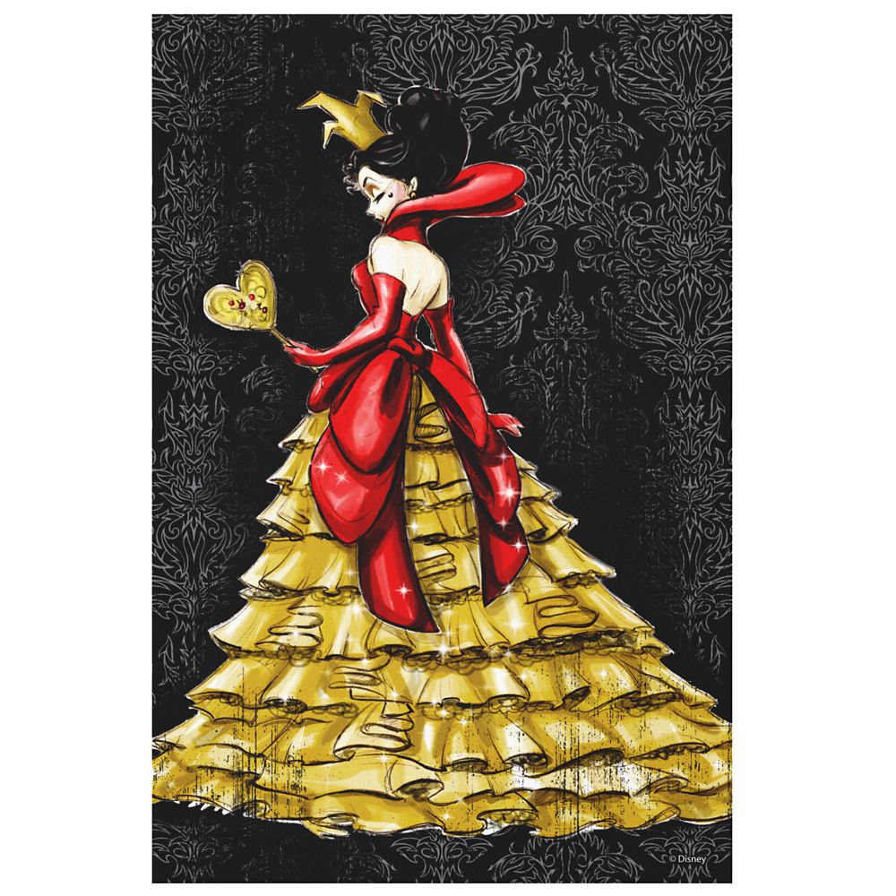 Queen of Hearts Canvas Print  Art of Disney Villains Designer Collection