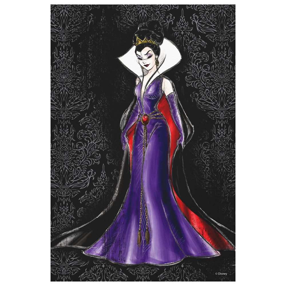 Evil Queen Canvas Print  Art of Disney Villains Designer Collection