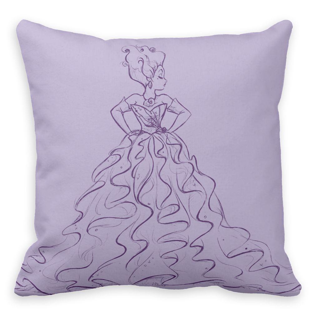 Ursula Throw Pillow  Art of Disney Villains Designer Collection