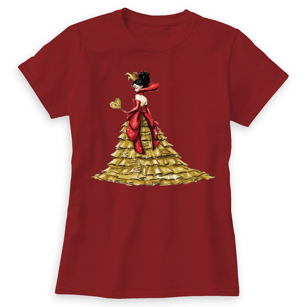 Queen of Hearts T-Shirt - Art of Disney Villains Designer