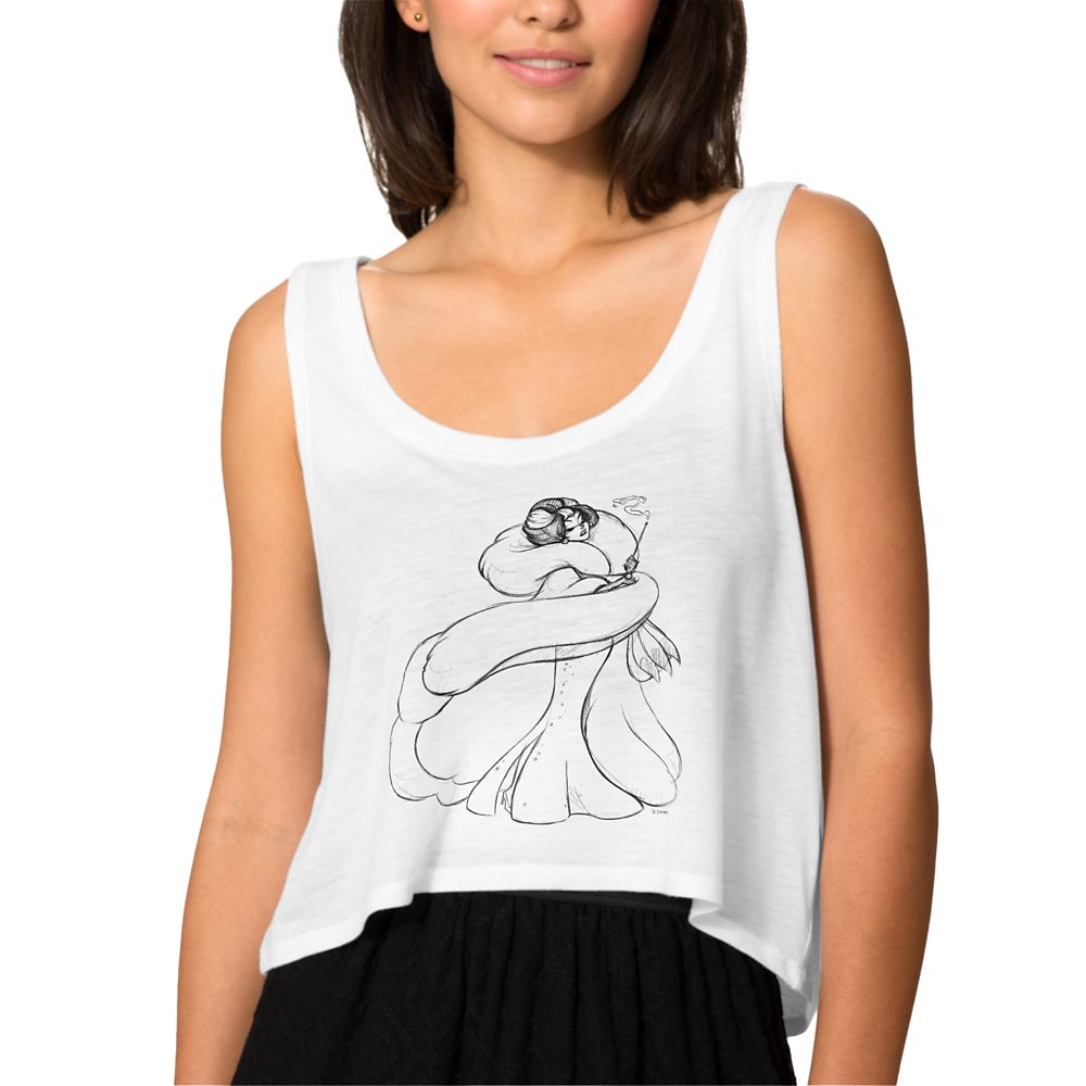 Cruella De Vil Cropped Tank Top  Art of Disney Villains Designer Collection  Women