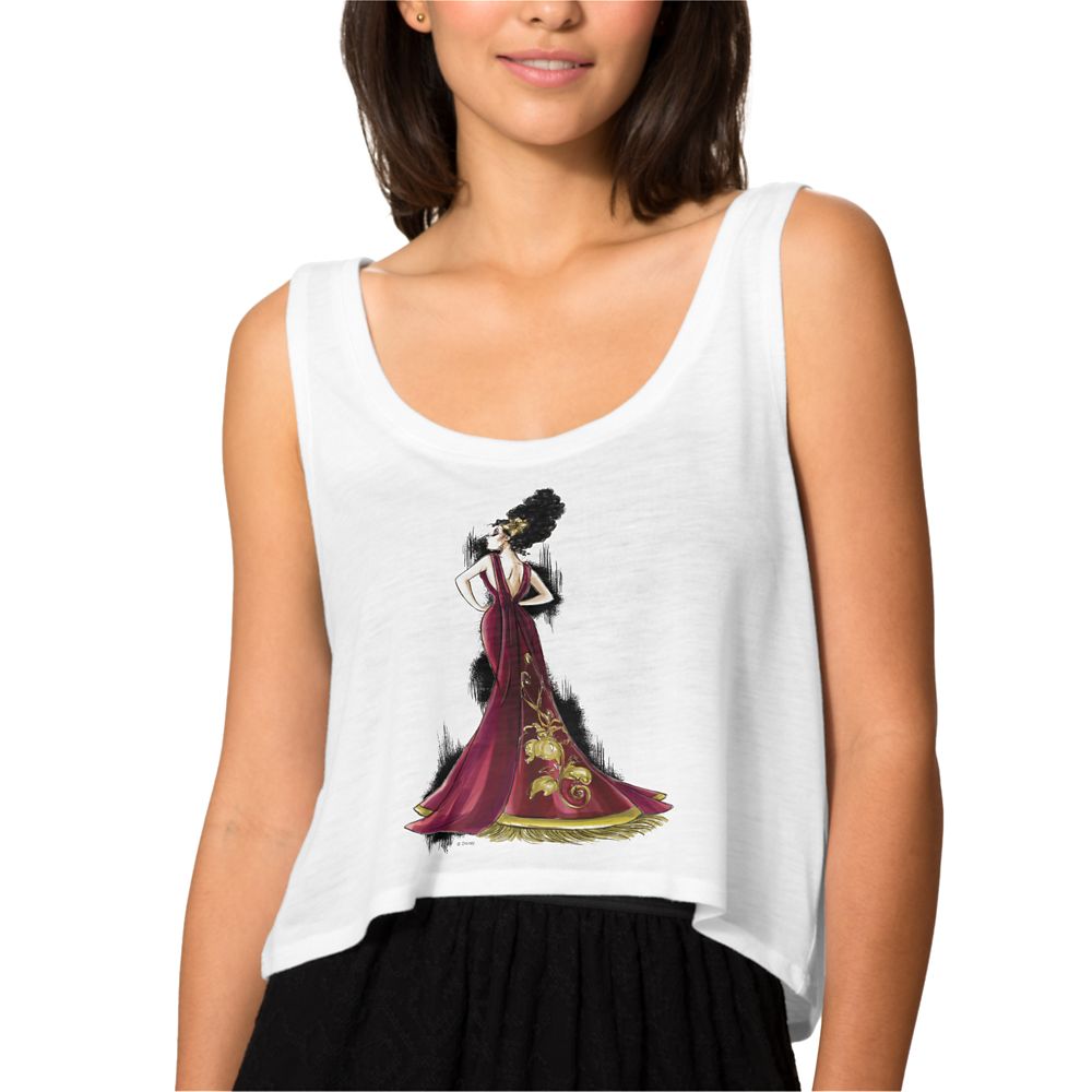 Mother Gothel Cropped Tank Top  Art of Disney Villains Designer Collection  Women