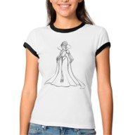 Evil Queen Ringer T-Shirt – Art of Disney Villains Designer Collection – Women