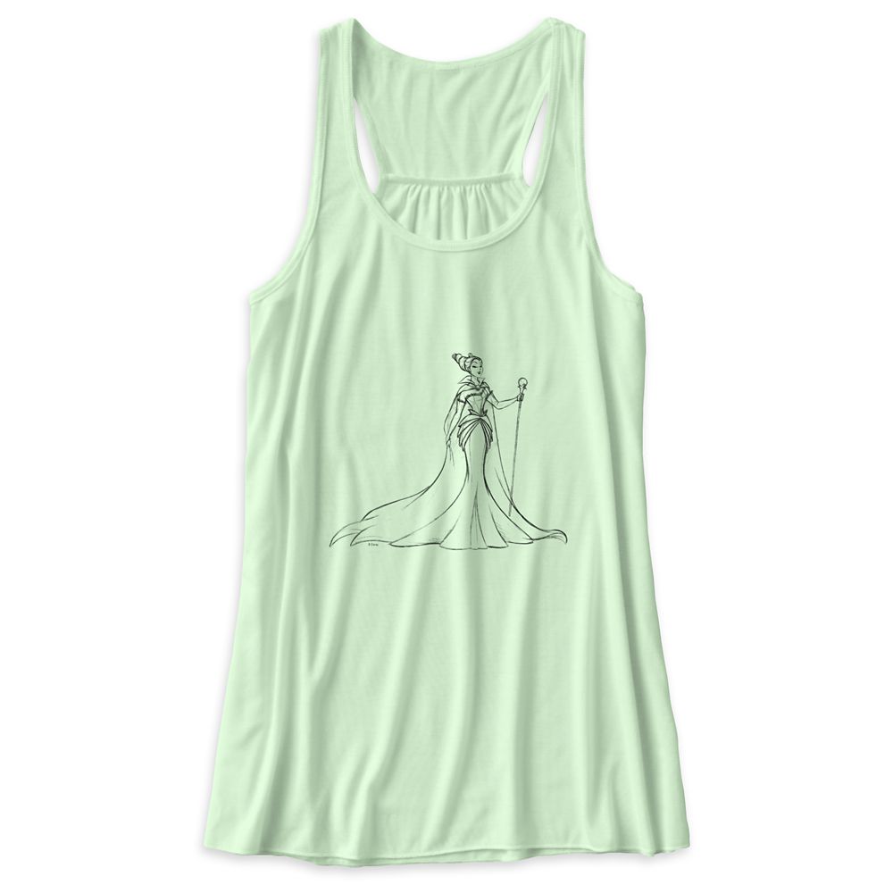 Disney Maleficent Inverse Juniors Black Tank Top