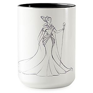 Maleficent Two-Tone Coffee Mug - Art of Disney Villains Designer Collection