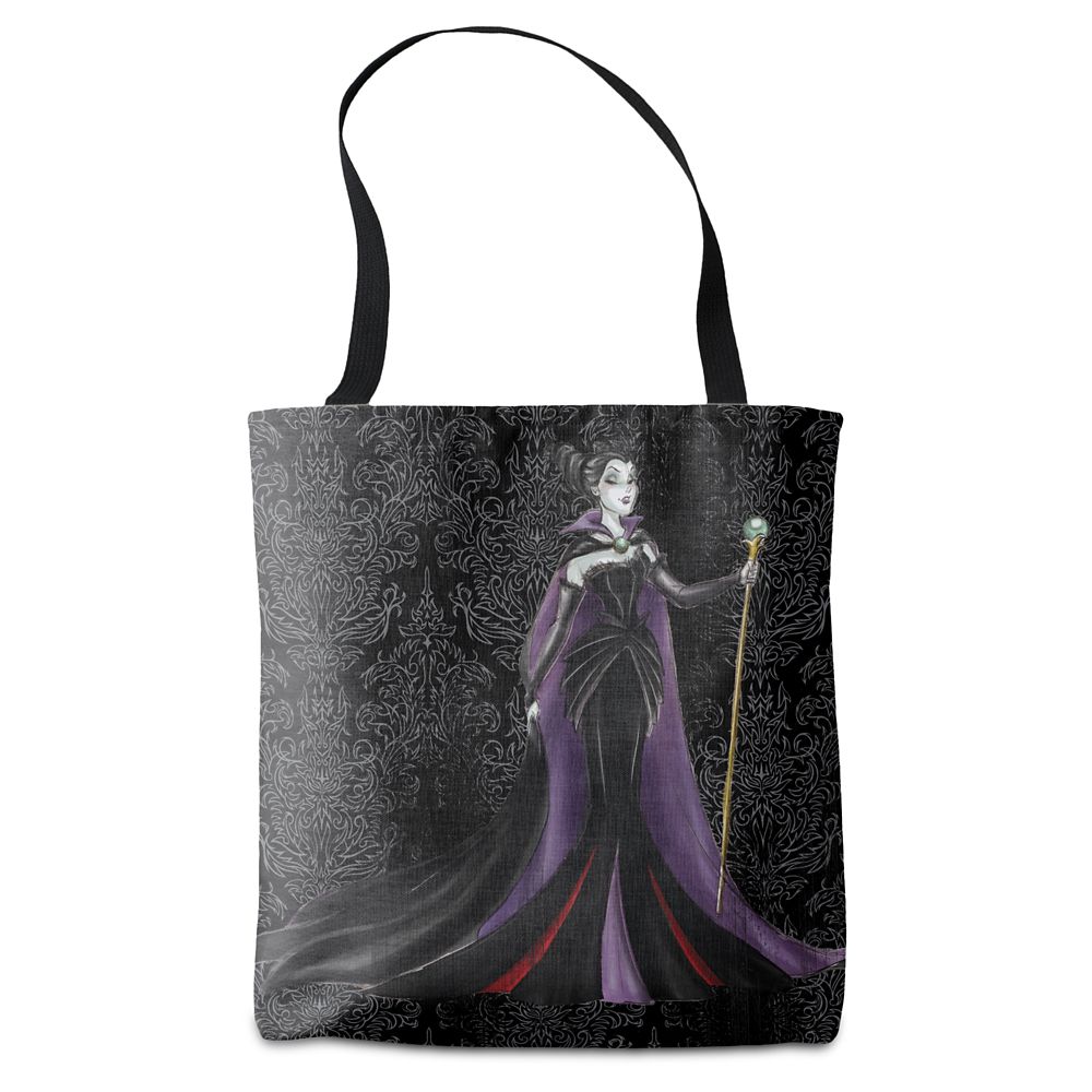 Disney Sleeping Beauty Dark Detailed Maleficent Weekender Tote Bag