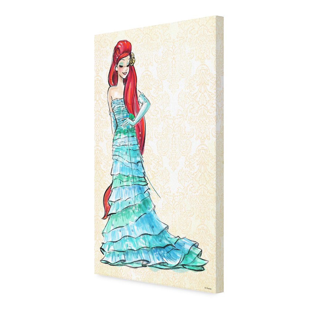 Ariel Canvas Print  Art of Princess Designer Collection Official shopDisney