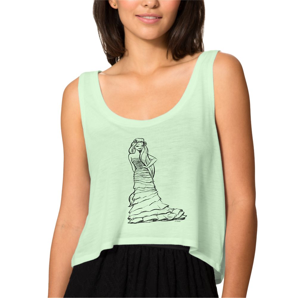Ariel Cropped Tank for Women  Art of Princess Designer Collection Official shopDisney