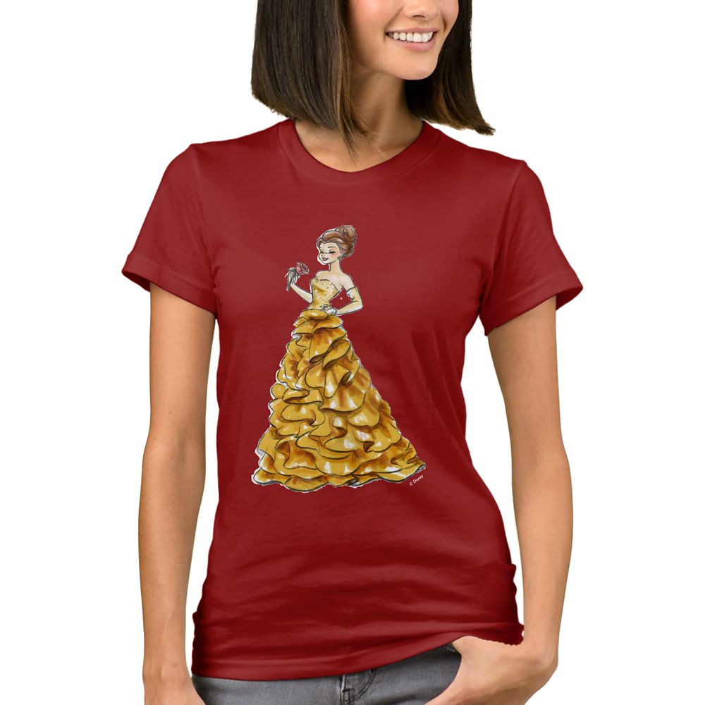 Belle T-Shirt for Women – Art of Princess Designer Collection