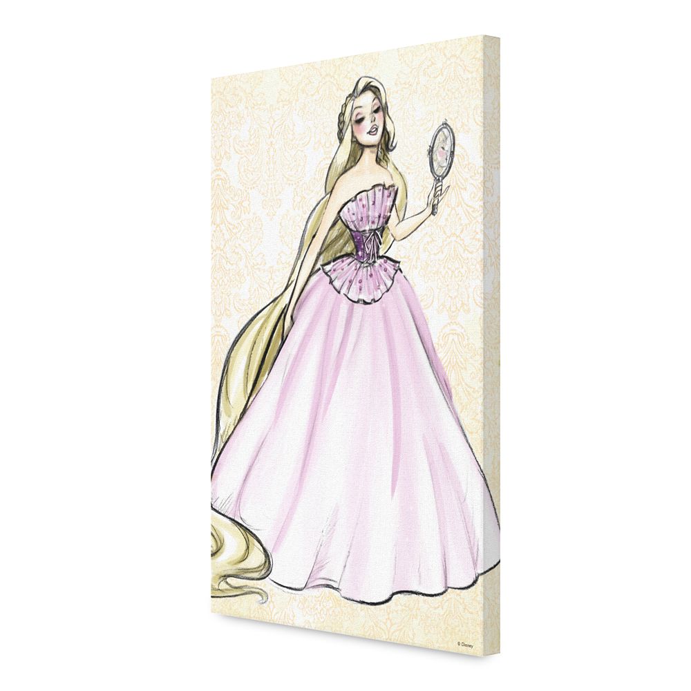 Rapunzel Canvas Print  Art of Princess Designer Collection Official shopDisney