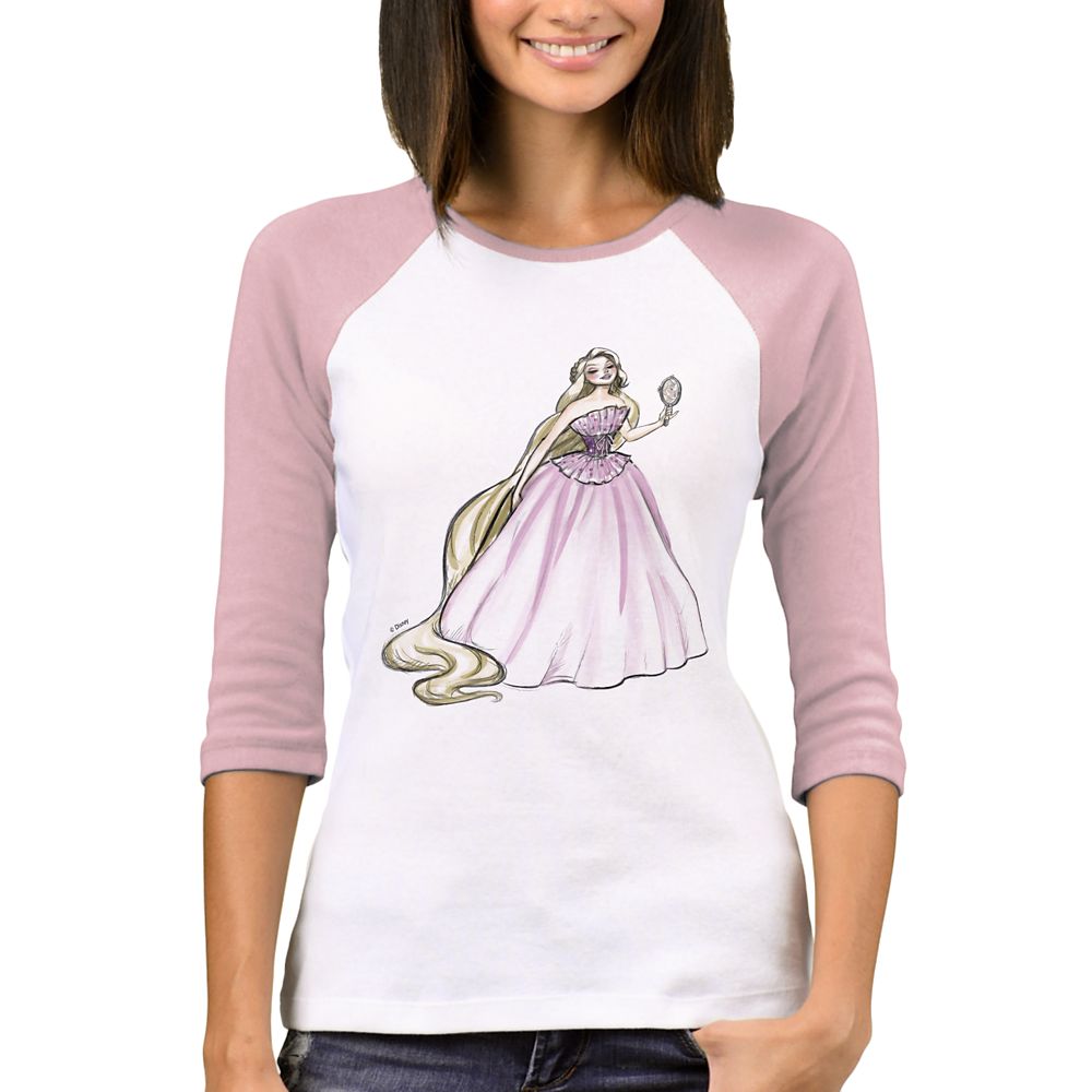 Rapunzel Ralgan T-Shirt  Art of Princess Designer Collection Official shopDisney