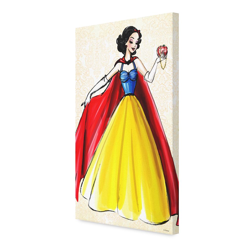 Snow White Canvas Print  Art of Princess Designer Collection Official shopDisney