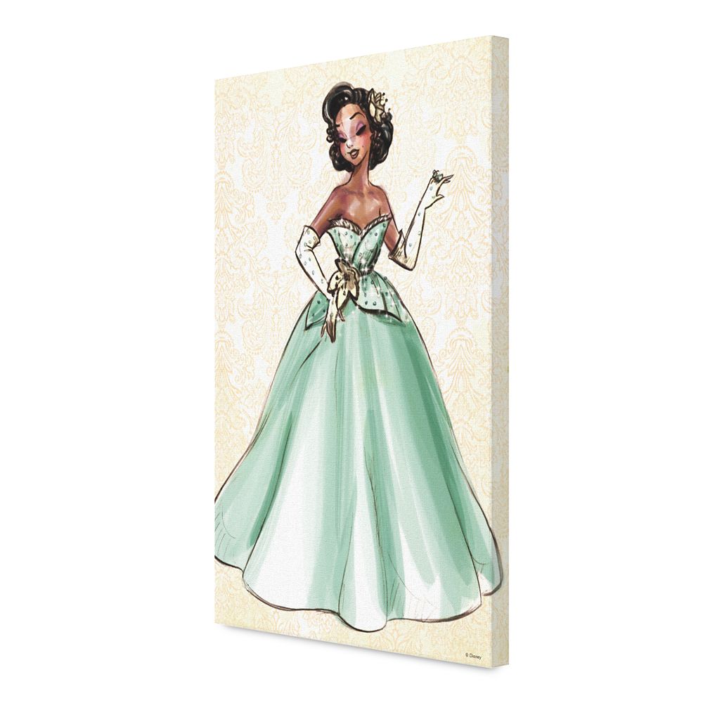 Tiana Canvas Print  Art of Princess Designer Collection Official shopDisney