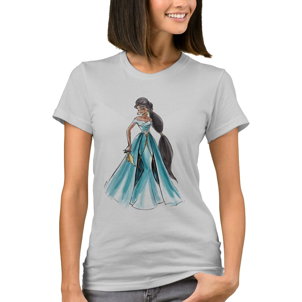 Jasmine T-Shirt  Art of Princess Designer Collection Official shopDisney